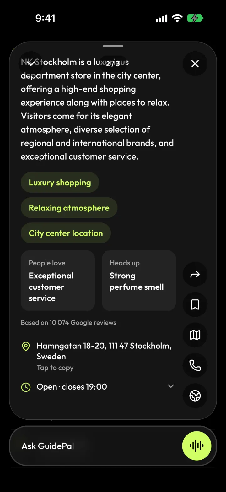 The place's vibe: tags, what people love and a heads-up, based on Google reviews